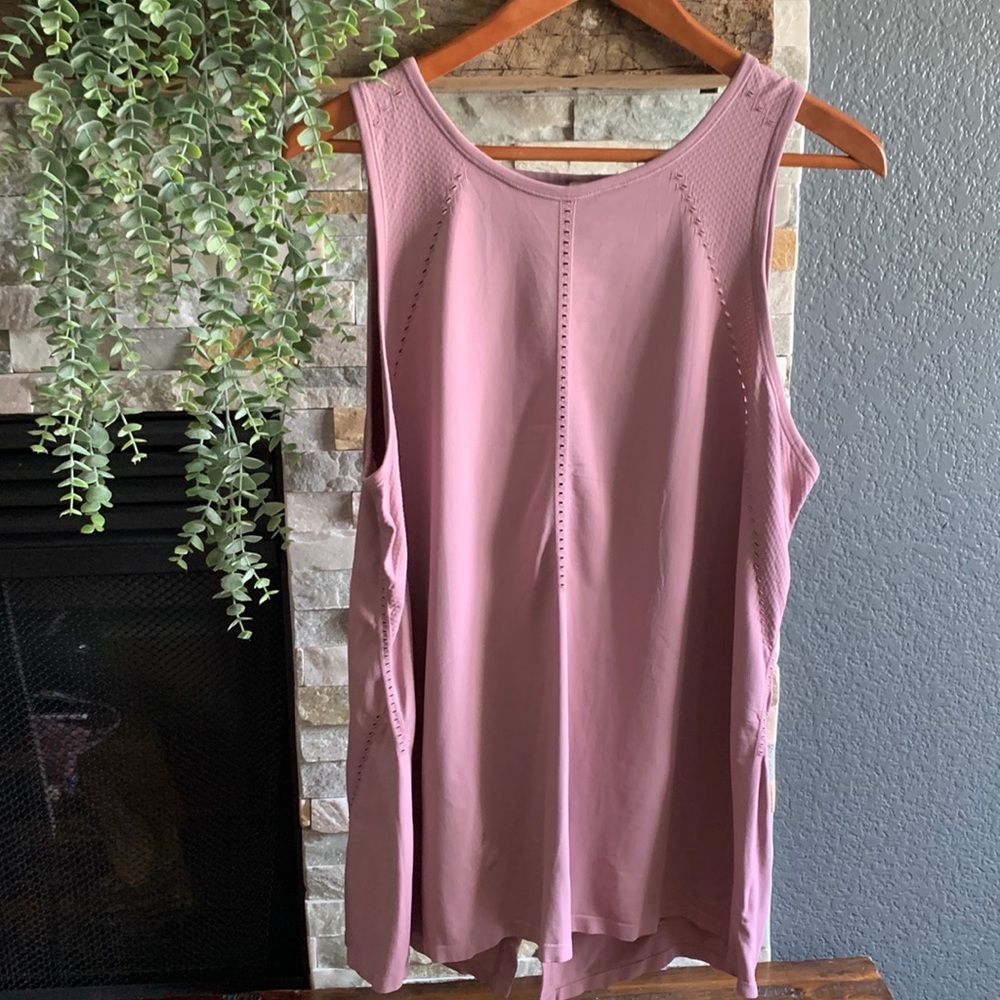Athleta Foothill Tank Top Mauve Dusty Pink